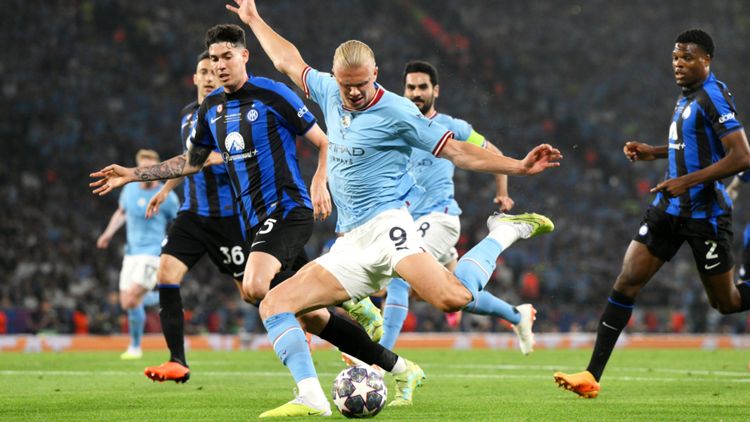 Erling Haaland Manchester City UEFA Champions League Finale Inter Mailand 10062023