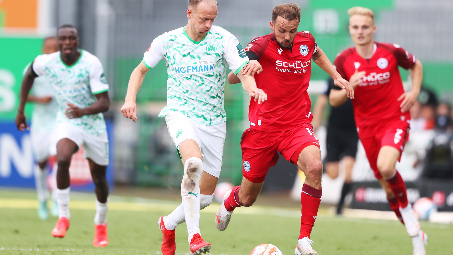 Greuther Fürth Arminia Bielefeld Havard Nielsen Manuel Prietl Bundesliga 21082021