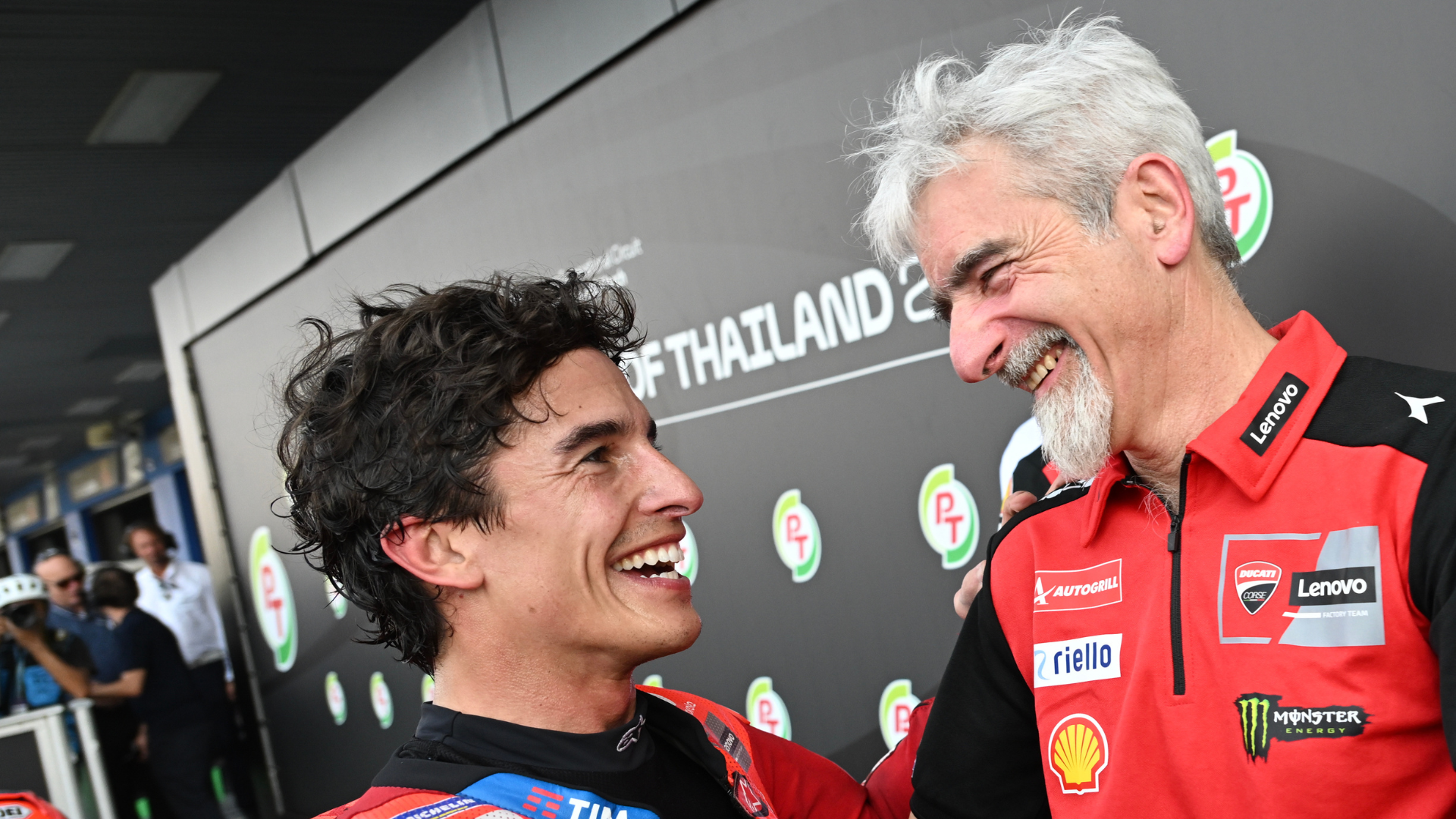 Marc Márquez y Dall'Igna, GP Tailandia 2025