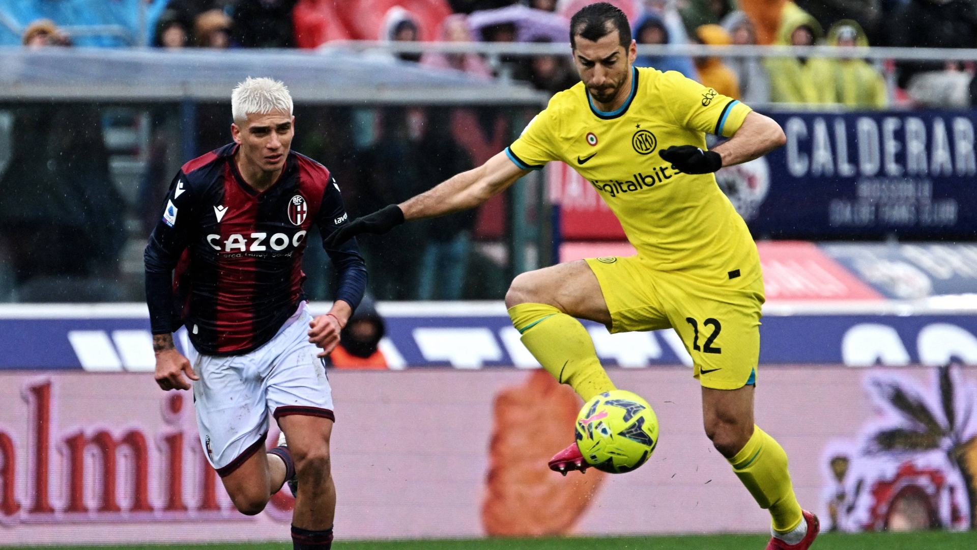 Bologna Inter Serie A TIM Dominguez Mkhitaryan