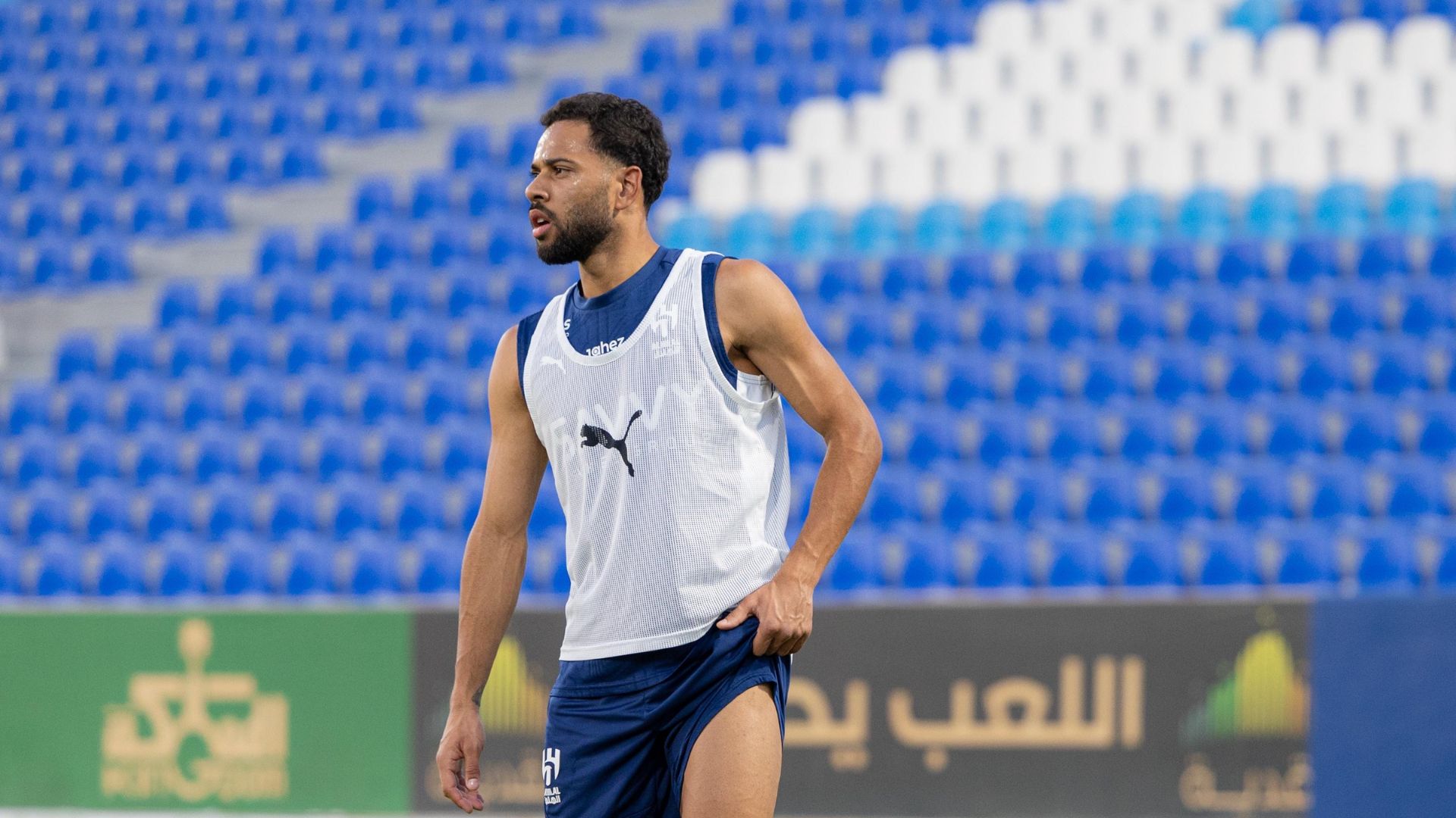 Renan Lodi, en un entrenamiento