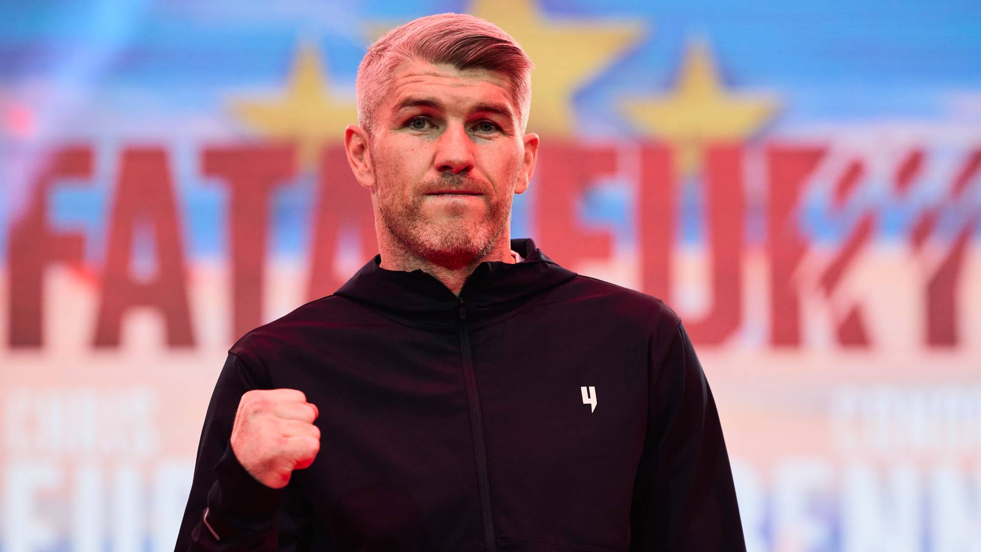 Liam Smith during the Grand Arrival