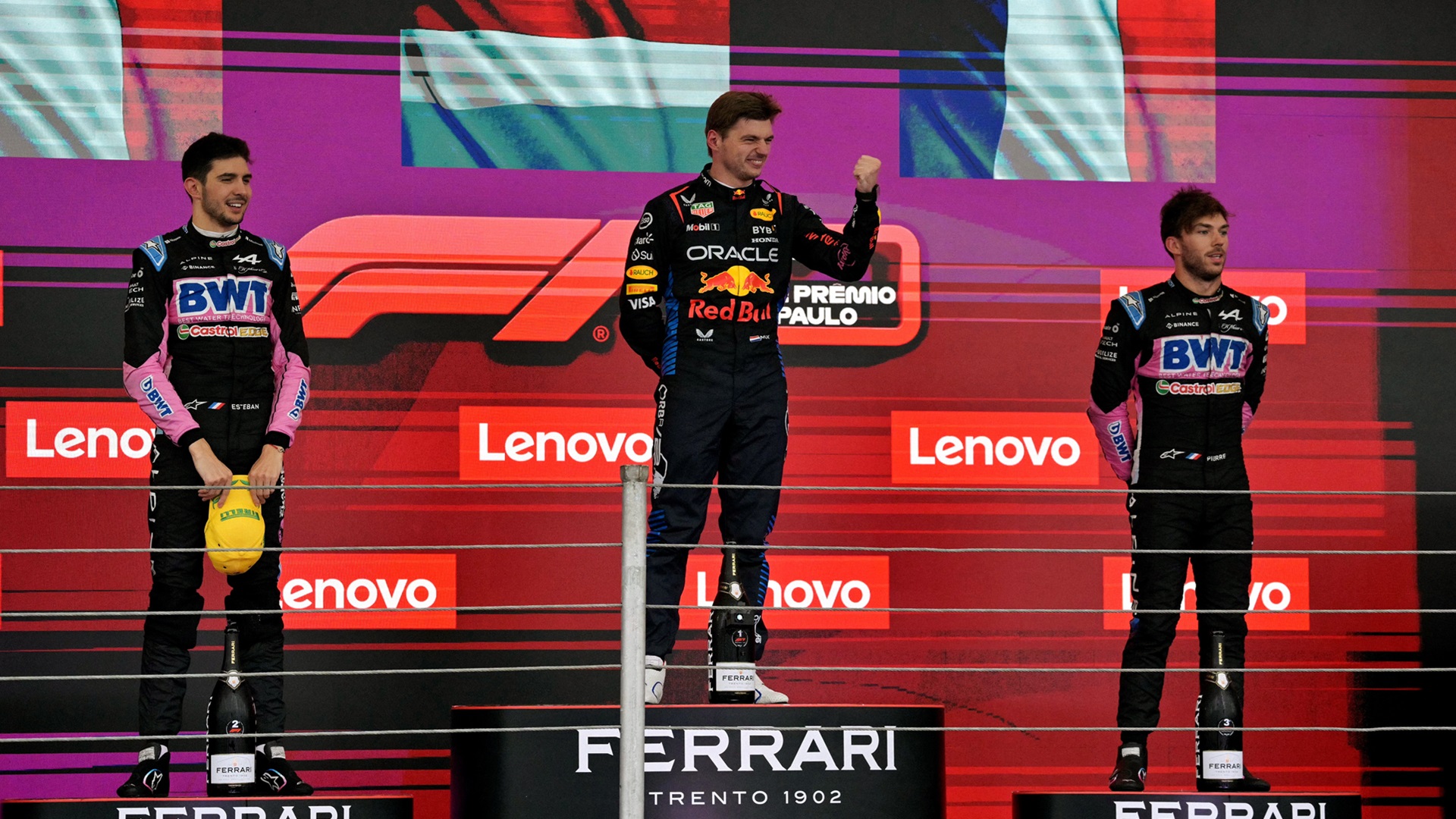 2024-11-03 Verstappen Ocon Gasly F1 Formula 1