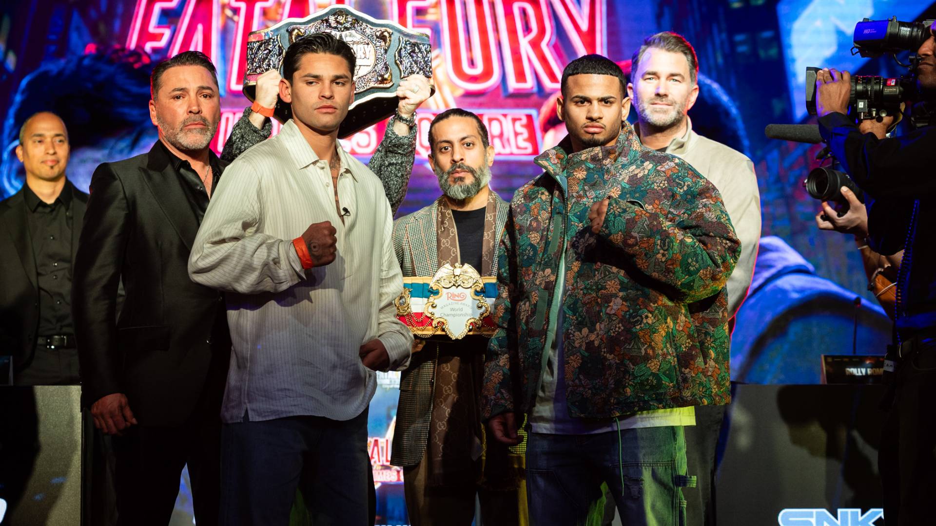 Ryan Garcia and Rolando Romero New York press conference_05032025