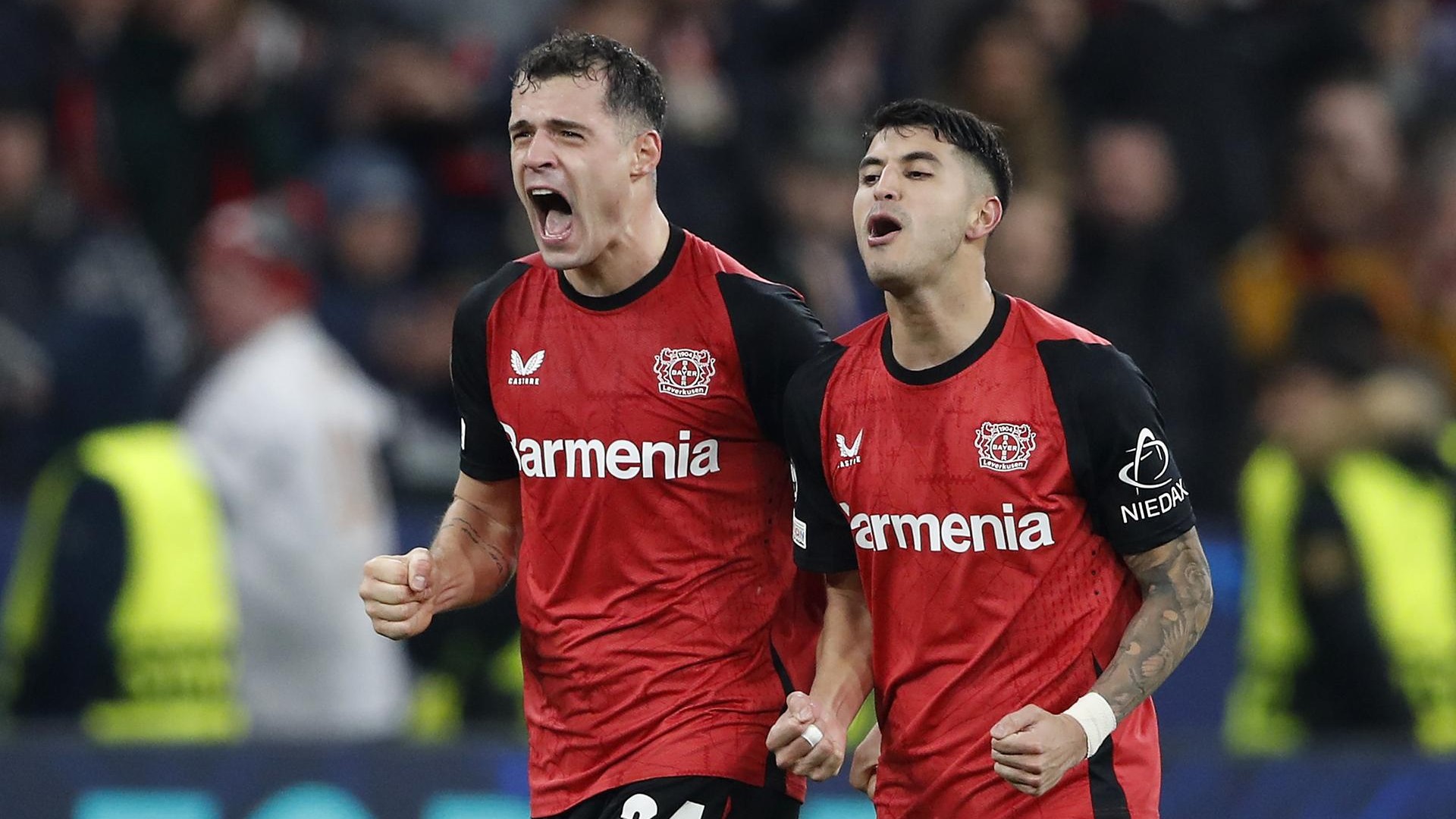 Bayer Leverkusen Granit Xhaka Champions League 10122024