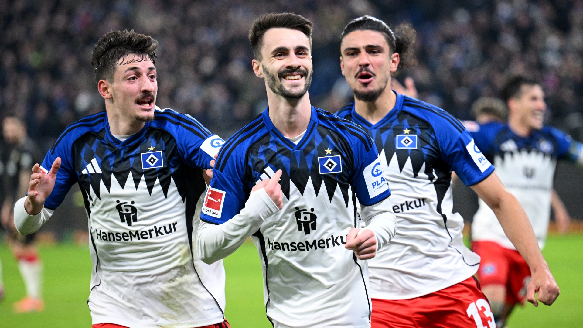 Fabio Vieira Hamburger SV HSV Bundesliga Guilherme Ramos Giorgi Gocholeishvili 30112025