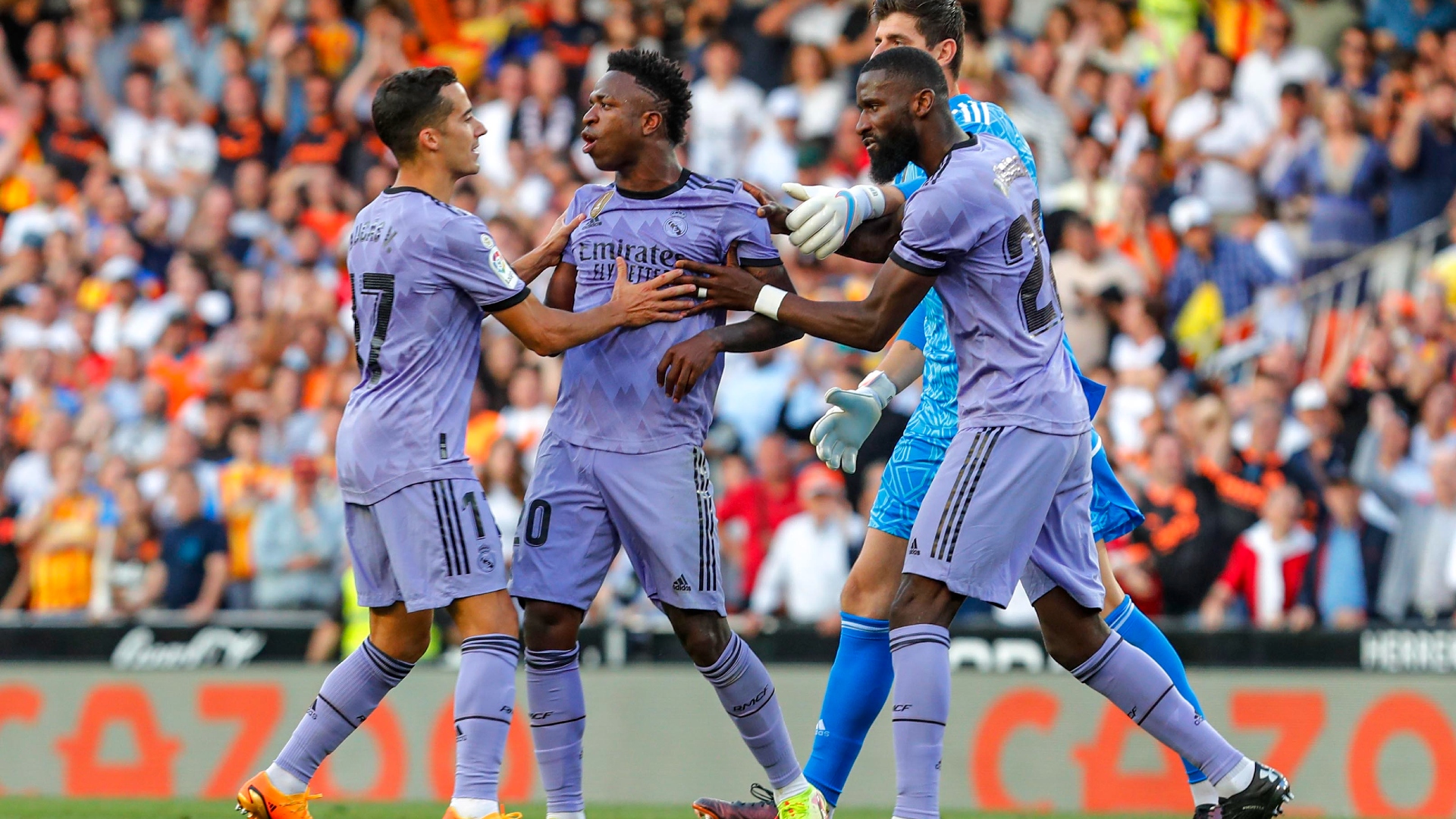 Vinicius Jr Valencia Real Madrid