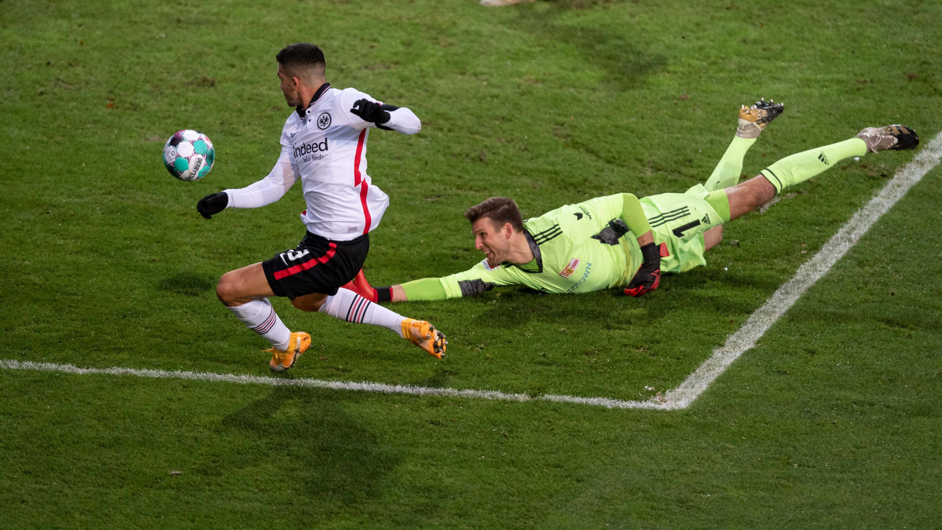 ONLY GERMANY Union Berlin Eintracht Frankfurt Bundesliga Andre Silva Andreas Luthe 28112020