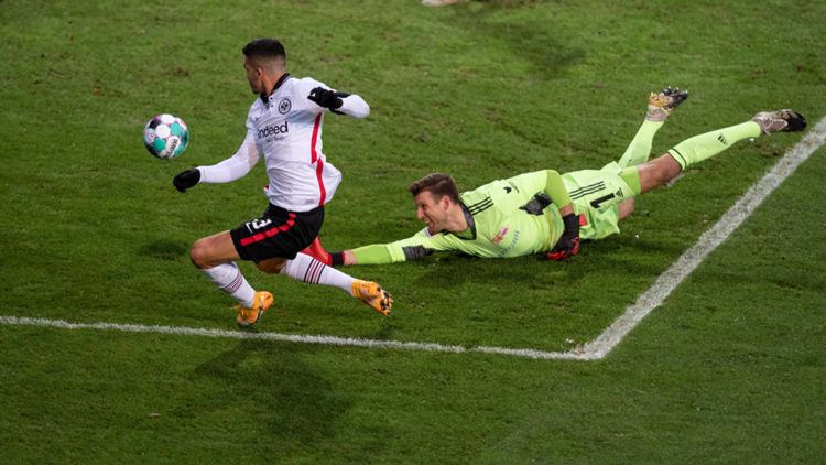 ONLY GERMANY Union Berlin Eintracht Frankfurt Bundesliga Andre Silva Andreas Luthe 28112020