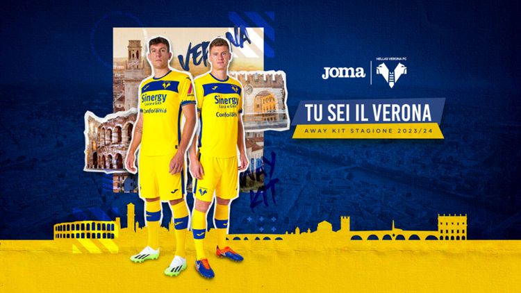 Hellas Verona 2023-2024, seconda maglia, Serie A TIM