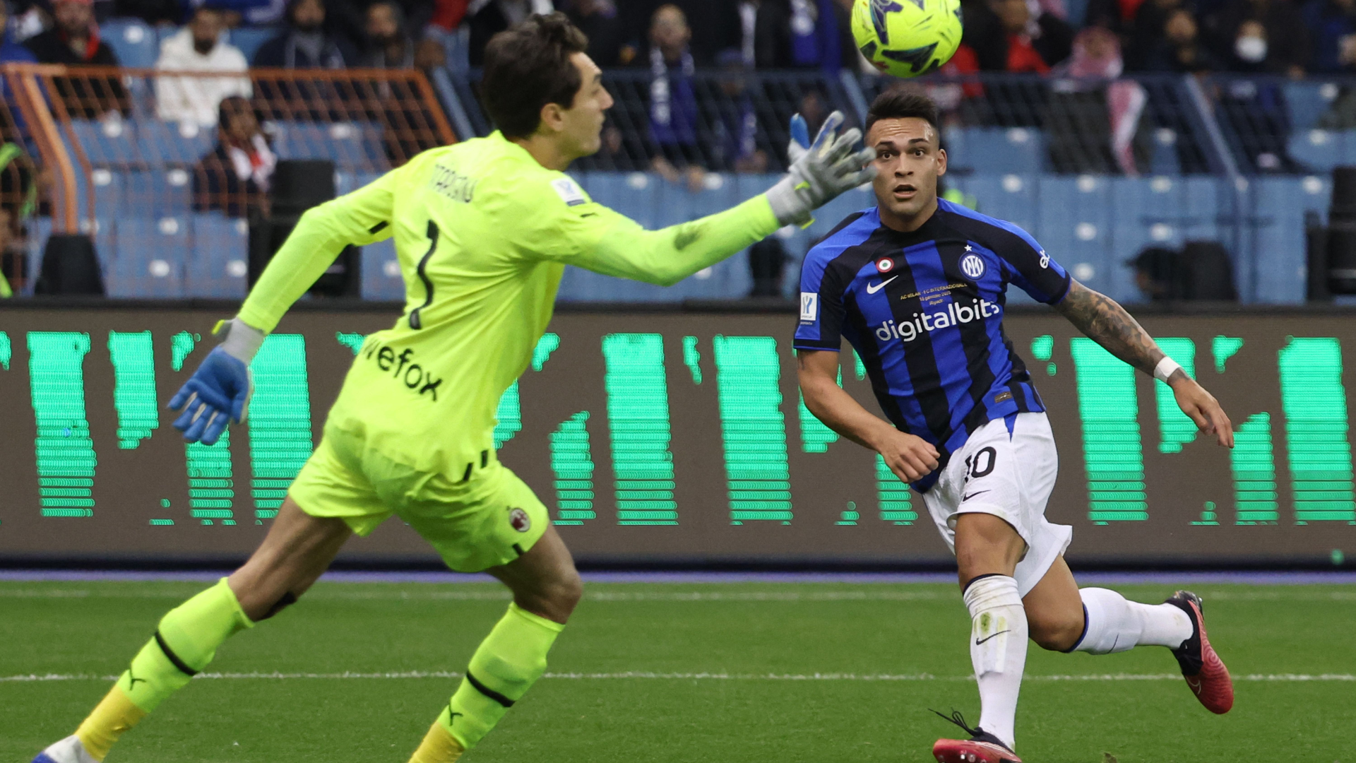 Lautaro Martinez gol derby di Milano