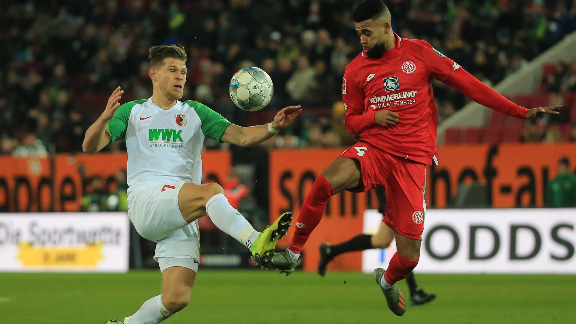 FC Augsburg FSV Mainz Bundesliga Hinspiel 201920