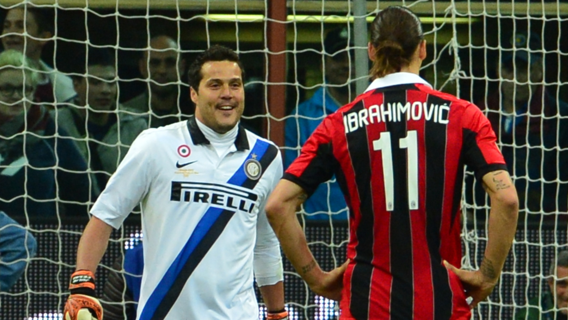 Ibrahimovic gol derby di Milano