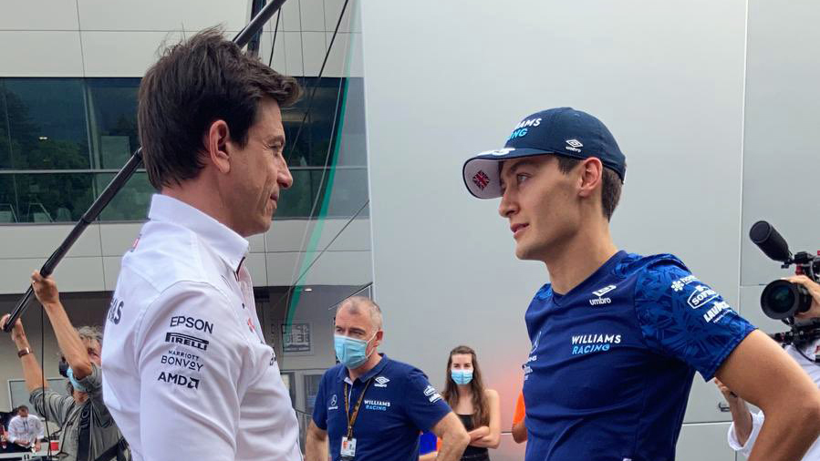 Toto Wolff George Russell