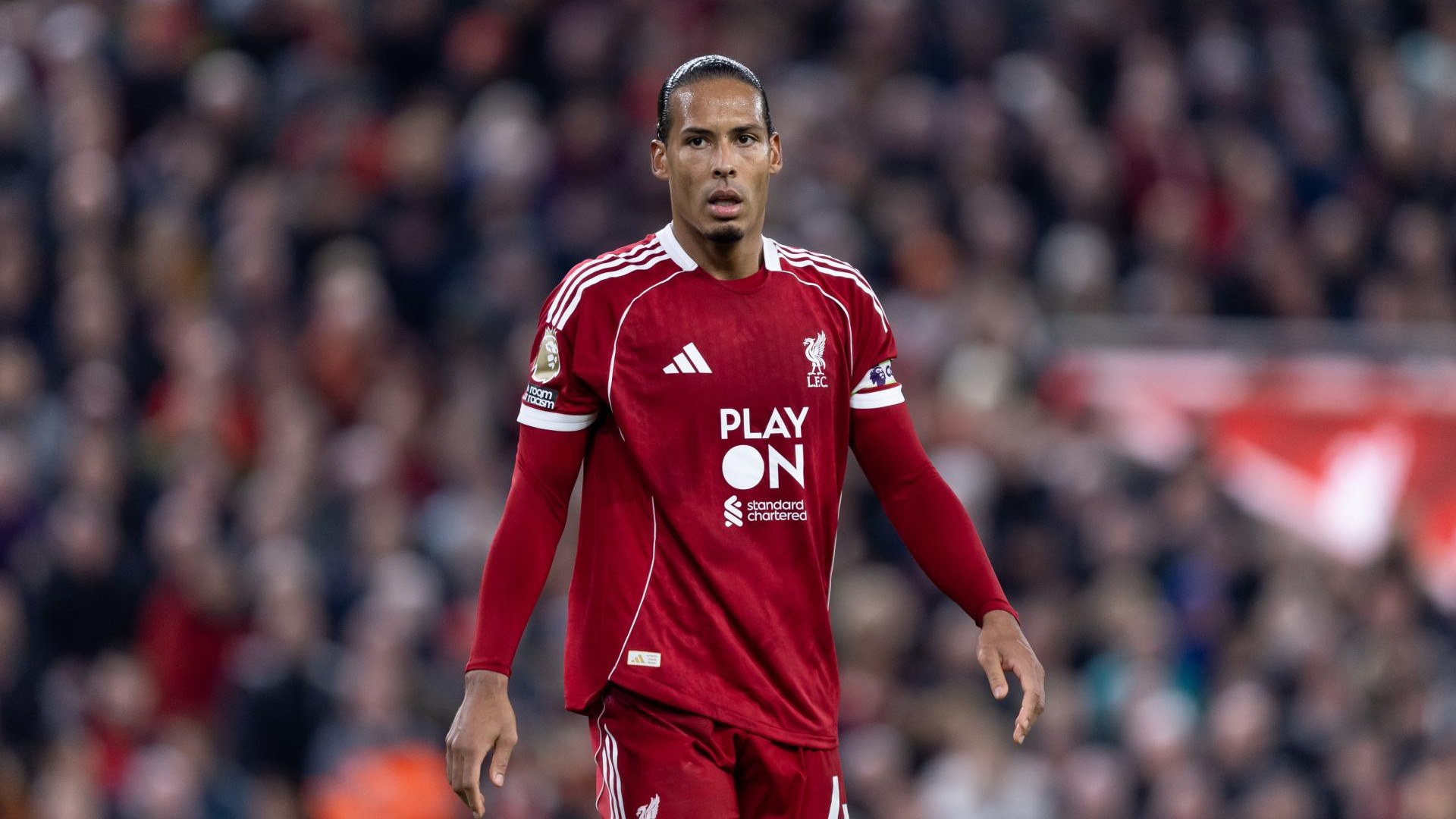 Virgil Van Dijk FC Liverpool Champions League 2025