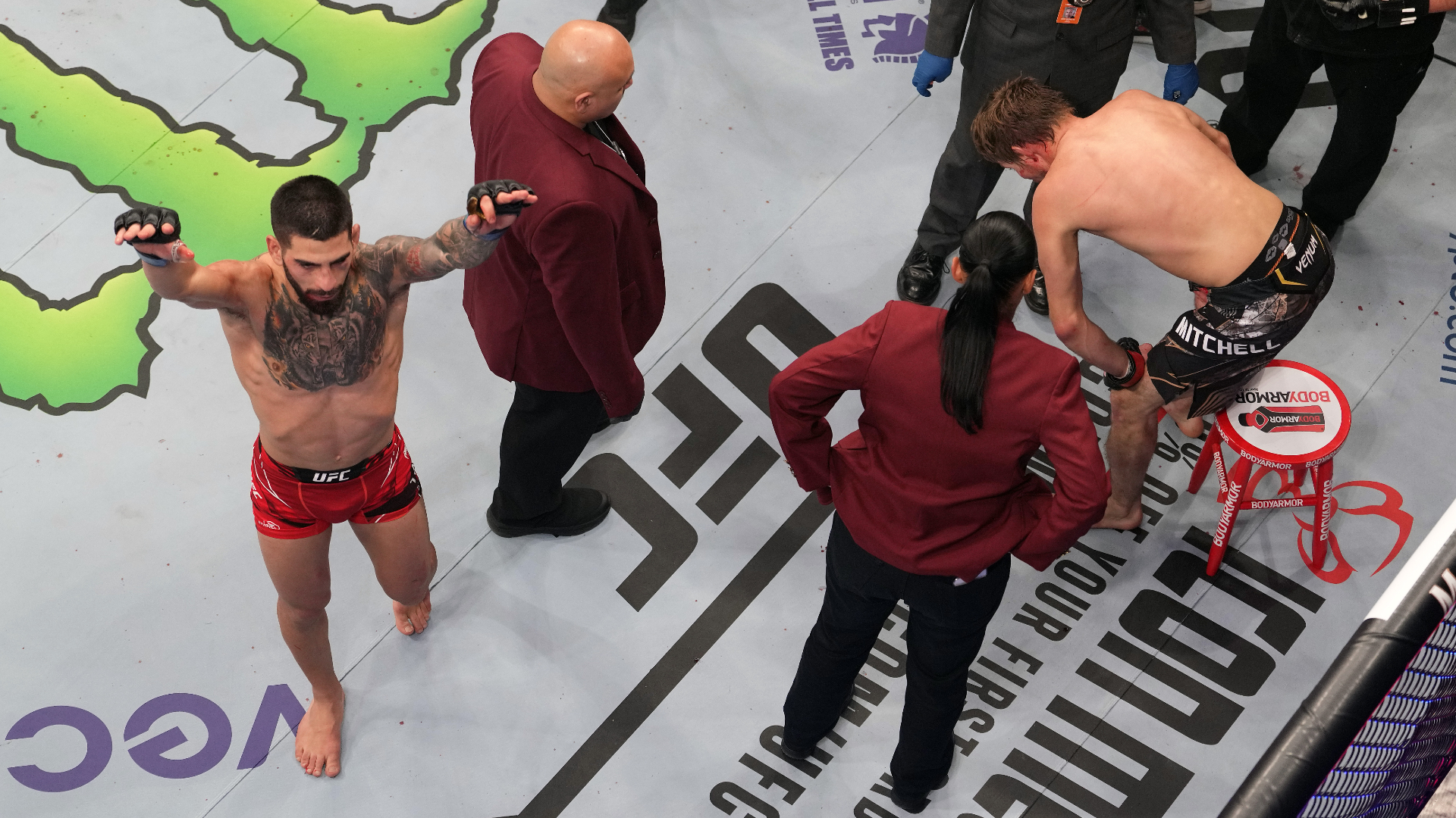 Ilia Topuria, Brian Mitchell, UFC, Artes Marciales Mixtas