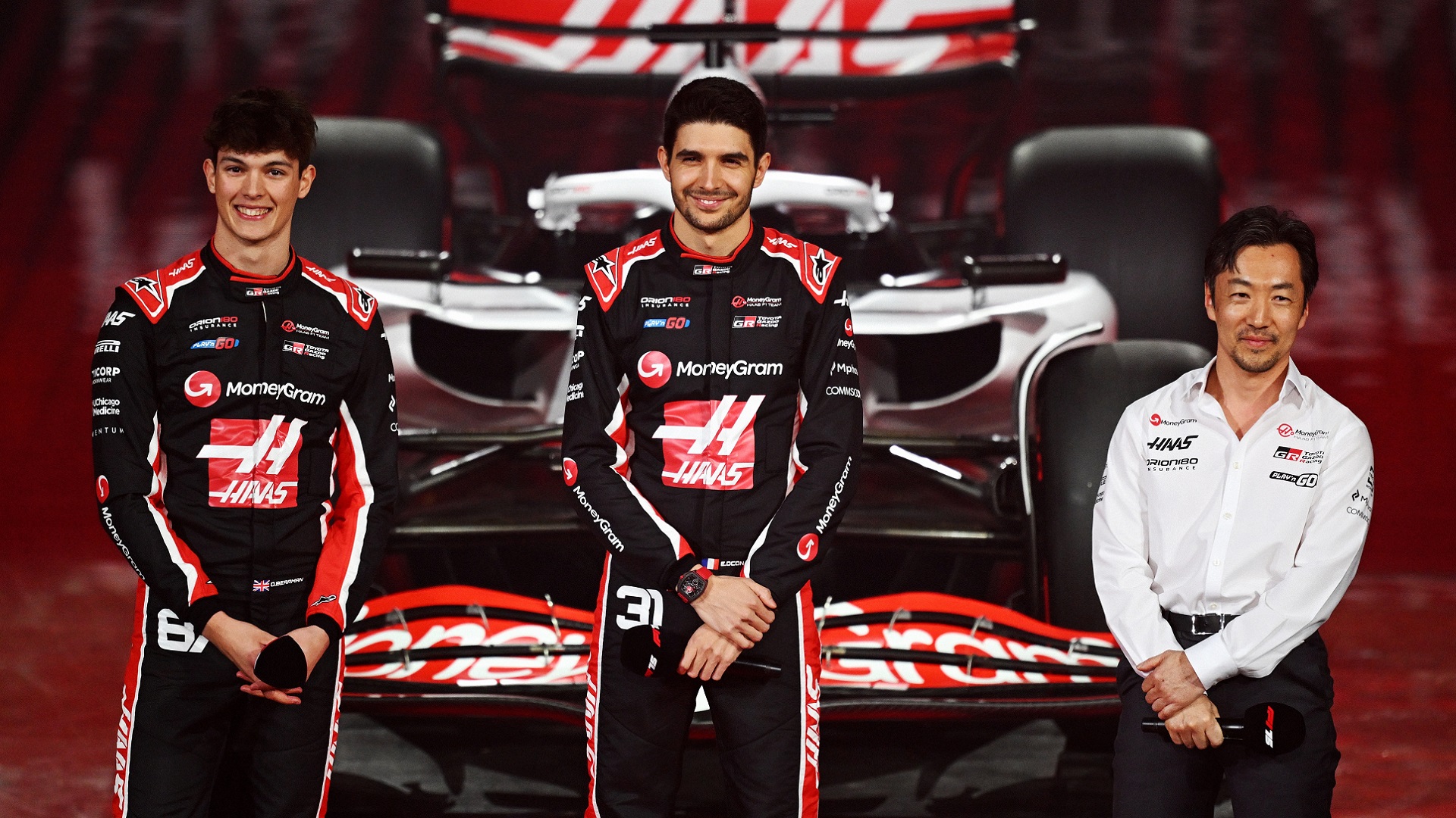 2025-02-18 Ocon Bearman Oliver Komatsu Ayao Haas F1 Formula 1