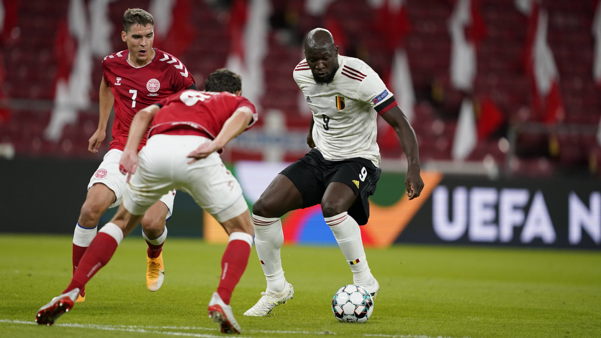 ONLY GERMANY Dänemark vs. Belgien Anders Christiansen Robert Skov Romelu Lukaku 05092020