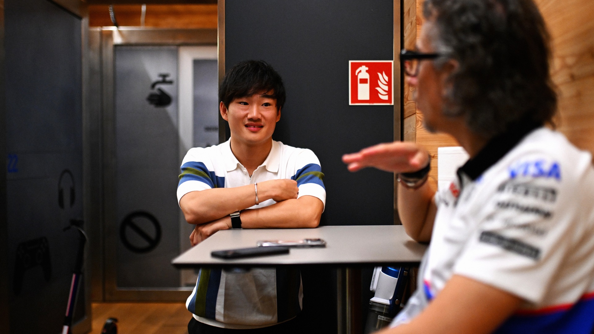 2024-07-20 Tsunoda Yuki Mekies Visa Cash App RB F1 Formula 1