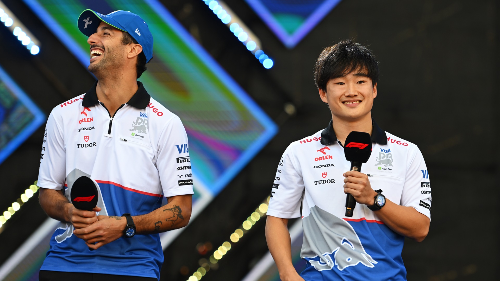 2024-02-29 Tsunoda Yuki Ricciardo Daniel Visa Cash App RB F1 Formula 1