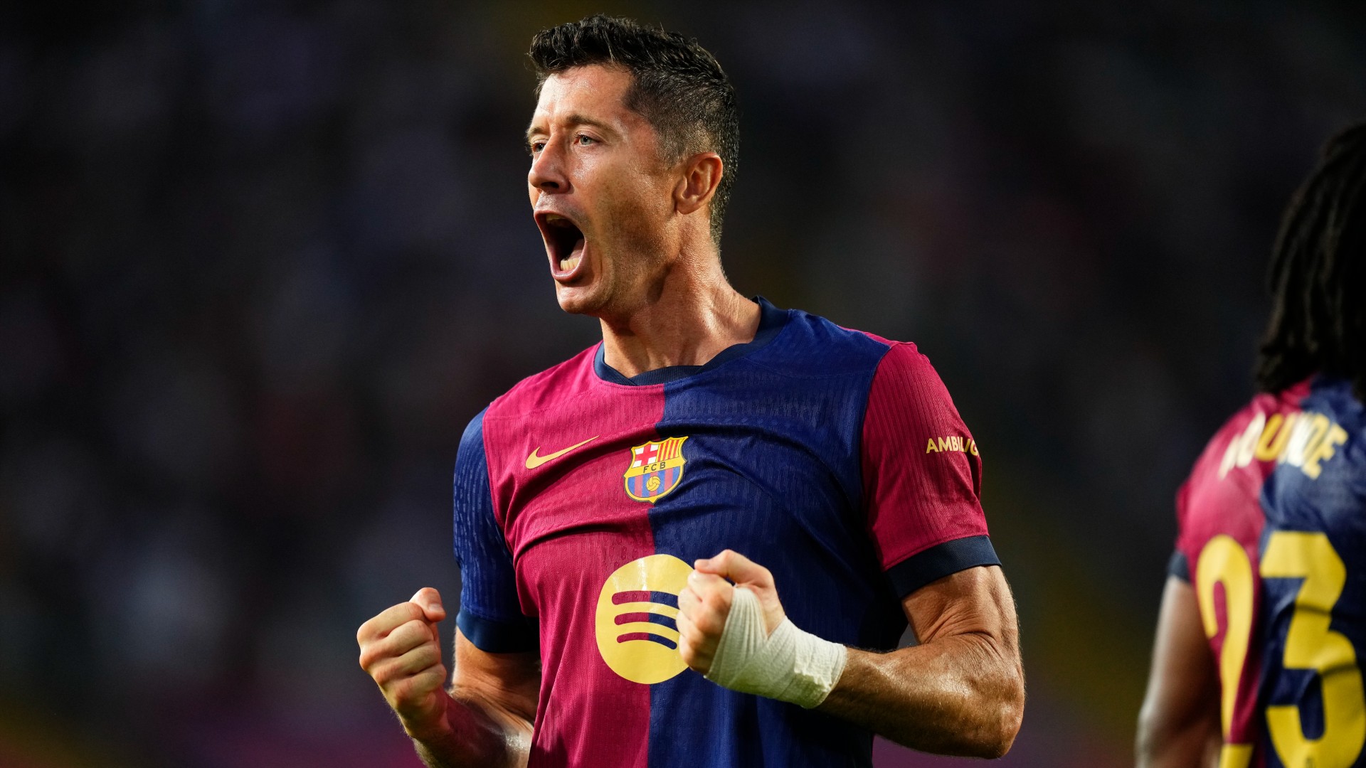 FC Barcelona Robert Lewandowski LaLiga 241124