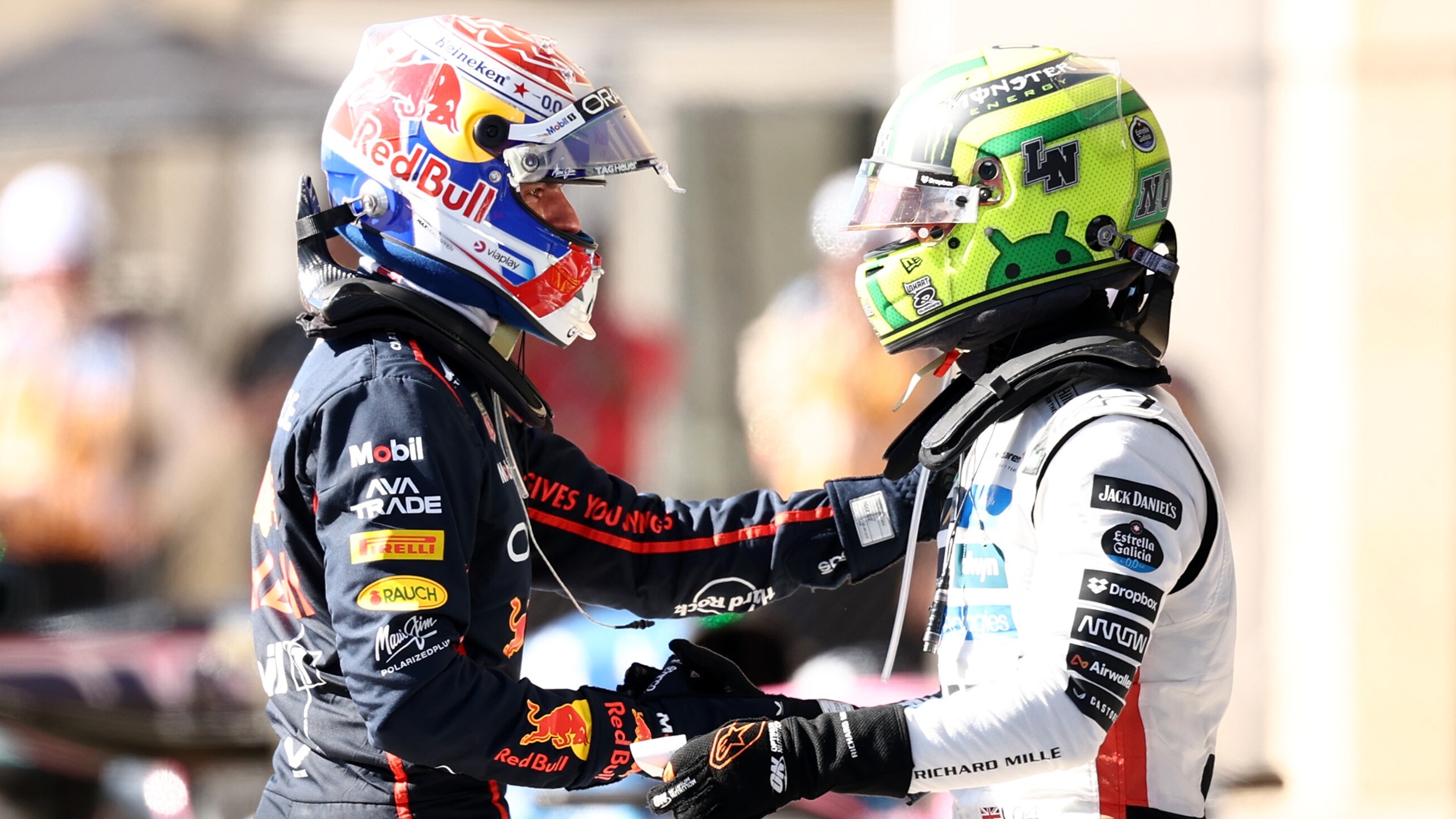 2025-10-19 Verstappen Norris F1 Formula 1