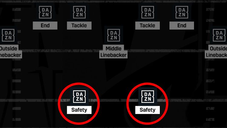 SAFTEY NFL Positionen American Football