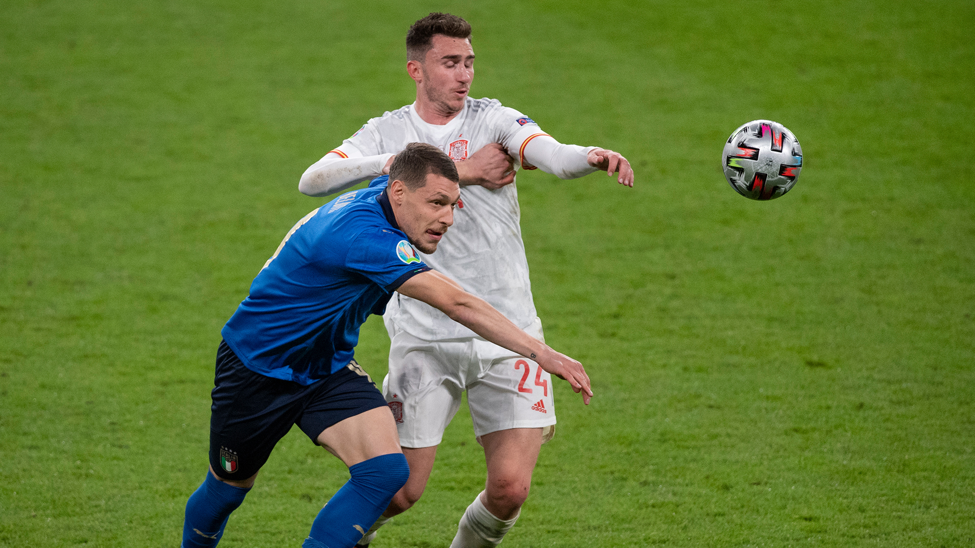 Italien Spanien, Andrea Belotti, Aymeric Laporte
