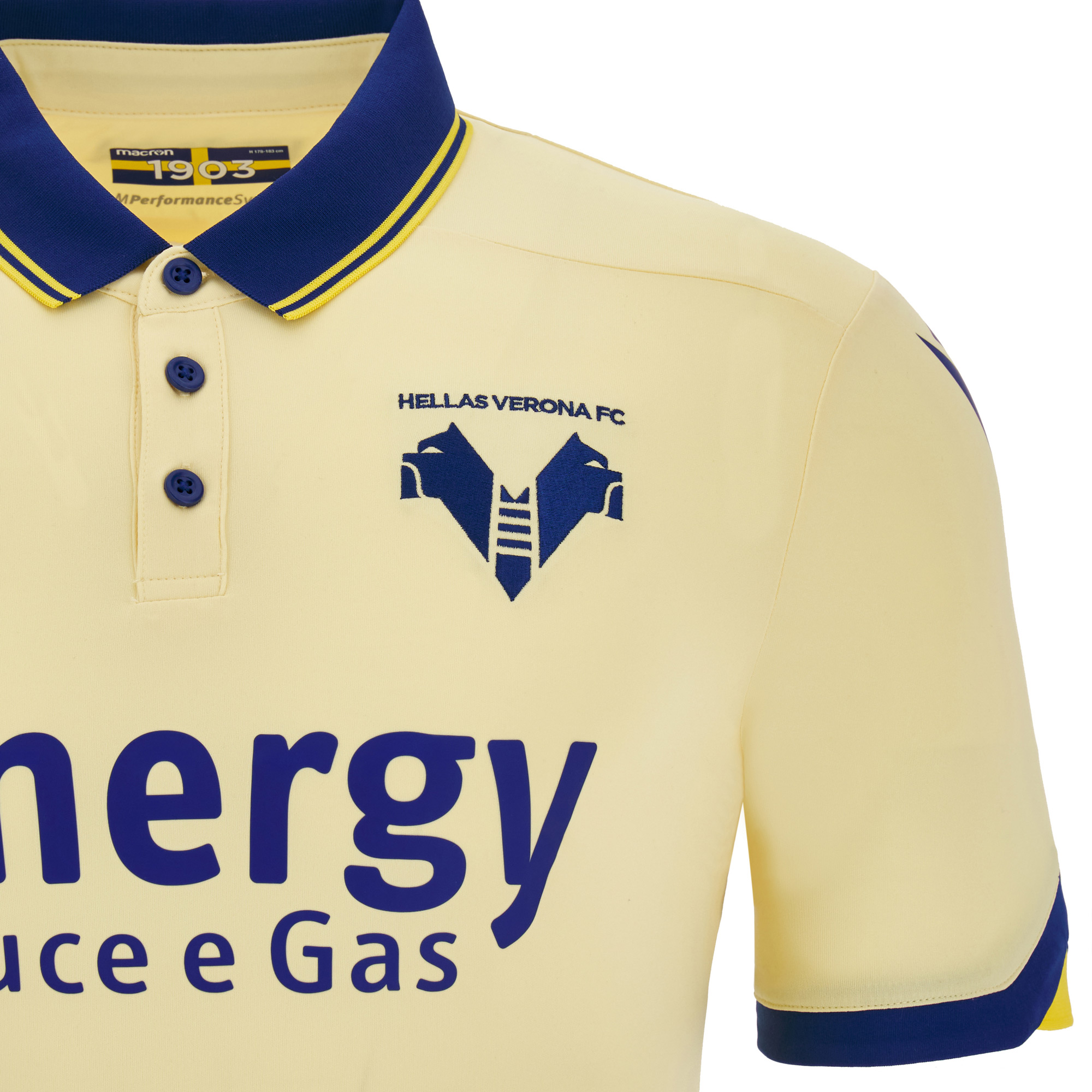 Maglia away Hellas Verona 2022/23 backneck