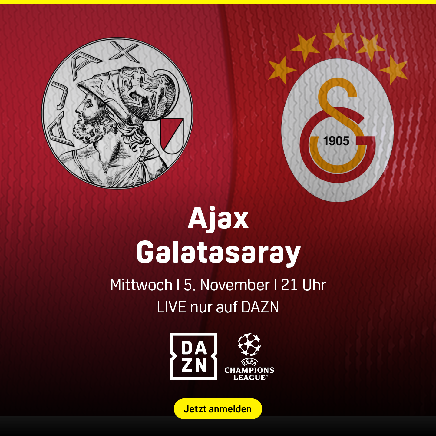 Ajax Amsterdam Galatasaray UEFA Champions League
