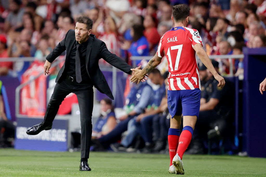 Saul, Simeone atletico madrid