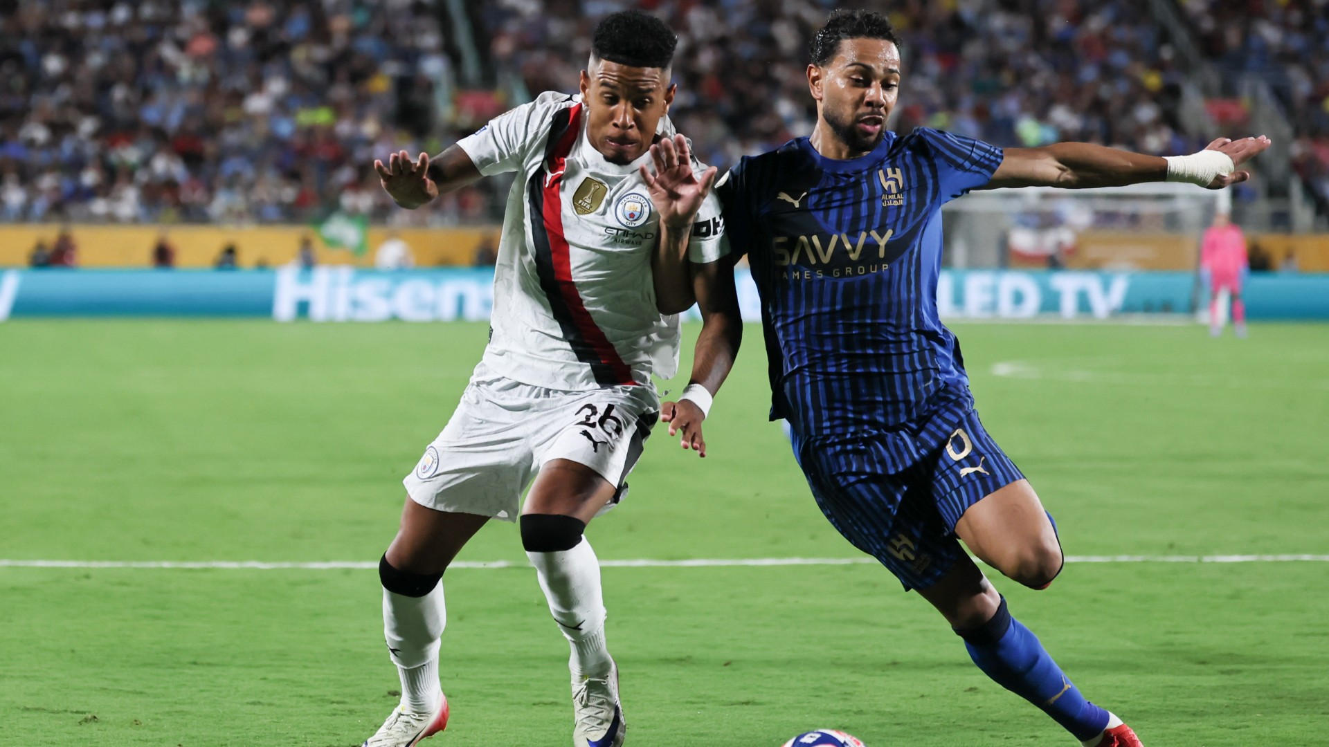 Savinho Manchester City Renan Lodi Al Hilal FIFA Club World Cup 2025 30062025