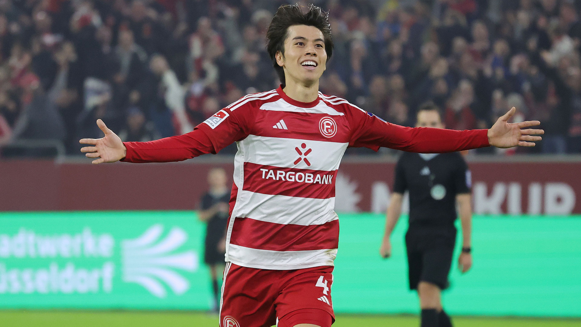 Ao Tanaka Fortuna Düsseldorf 2. Bundesliga 22102023