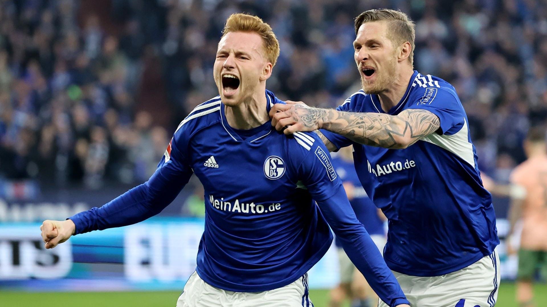 FC Schalke 04 van den Berg Polter Bundesliga 29042023
