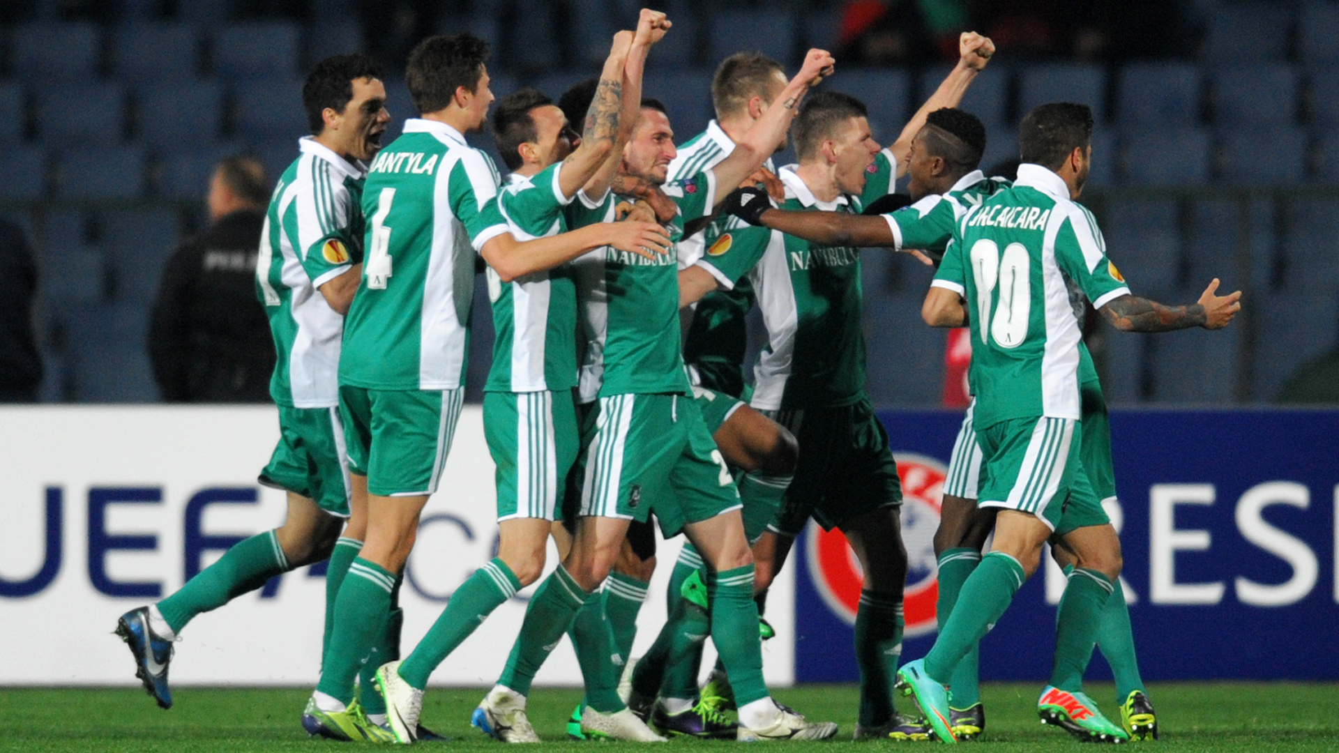 Ludogorets-Lazio, Europa League 2014 Olimpico DAZN