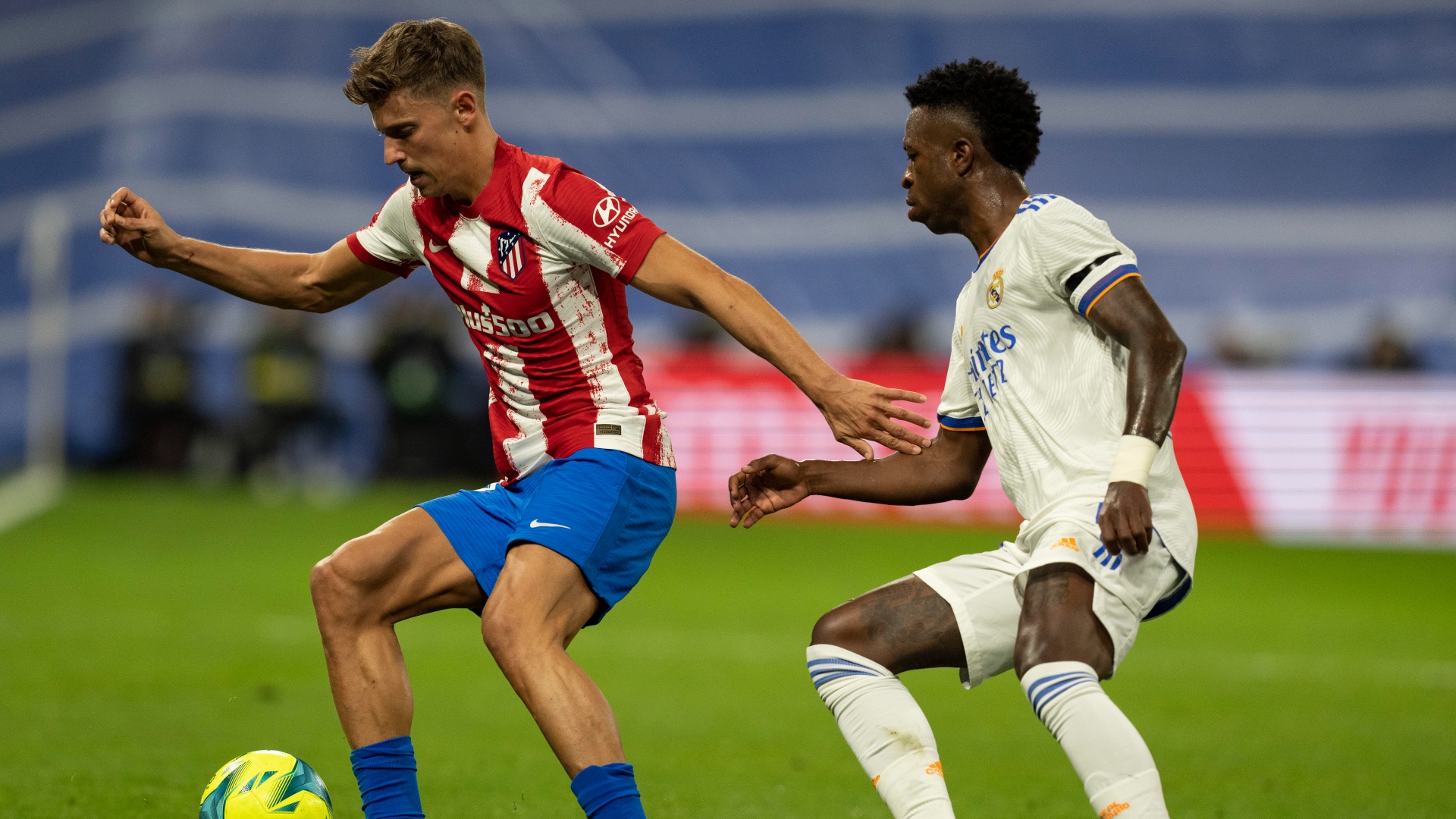 Marcos Llorente Vinicius Atletico de Madrid Real Madrid LaLiga