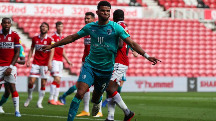 ONLY GERMANY AFC Bournemouth vs. Middlesbrough Goal Daminic Solanke 19092020