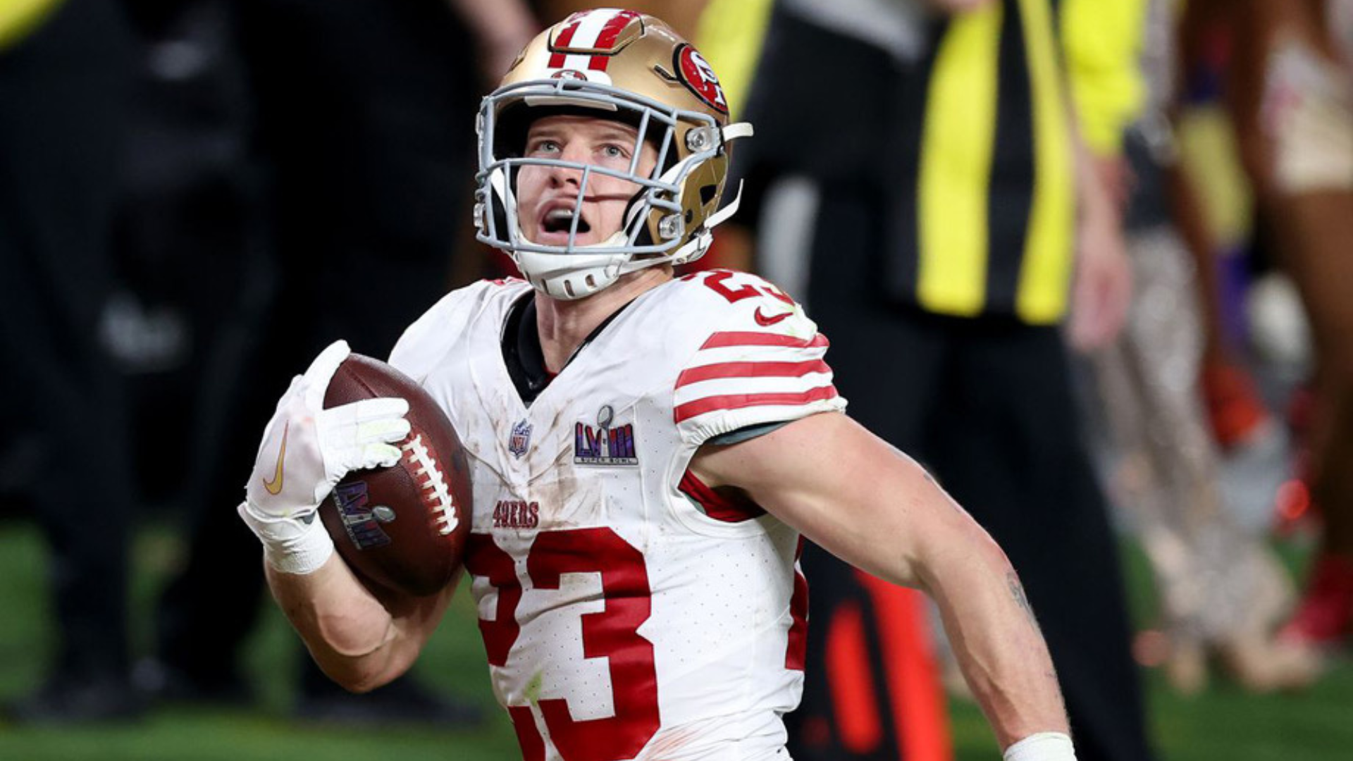 Christian McCaffrey, Super Bowl, San Francisco 49ers