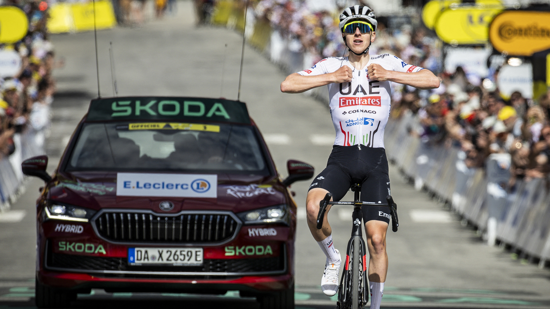 Tour de France Tadej Pogacar 21072024