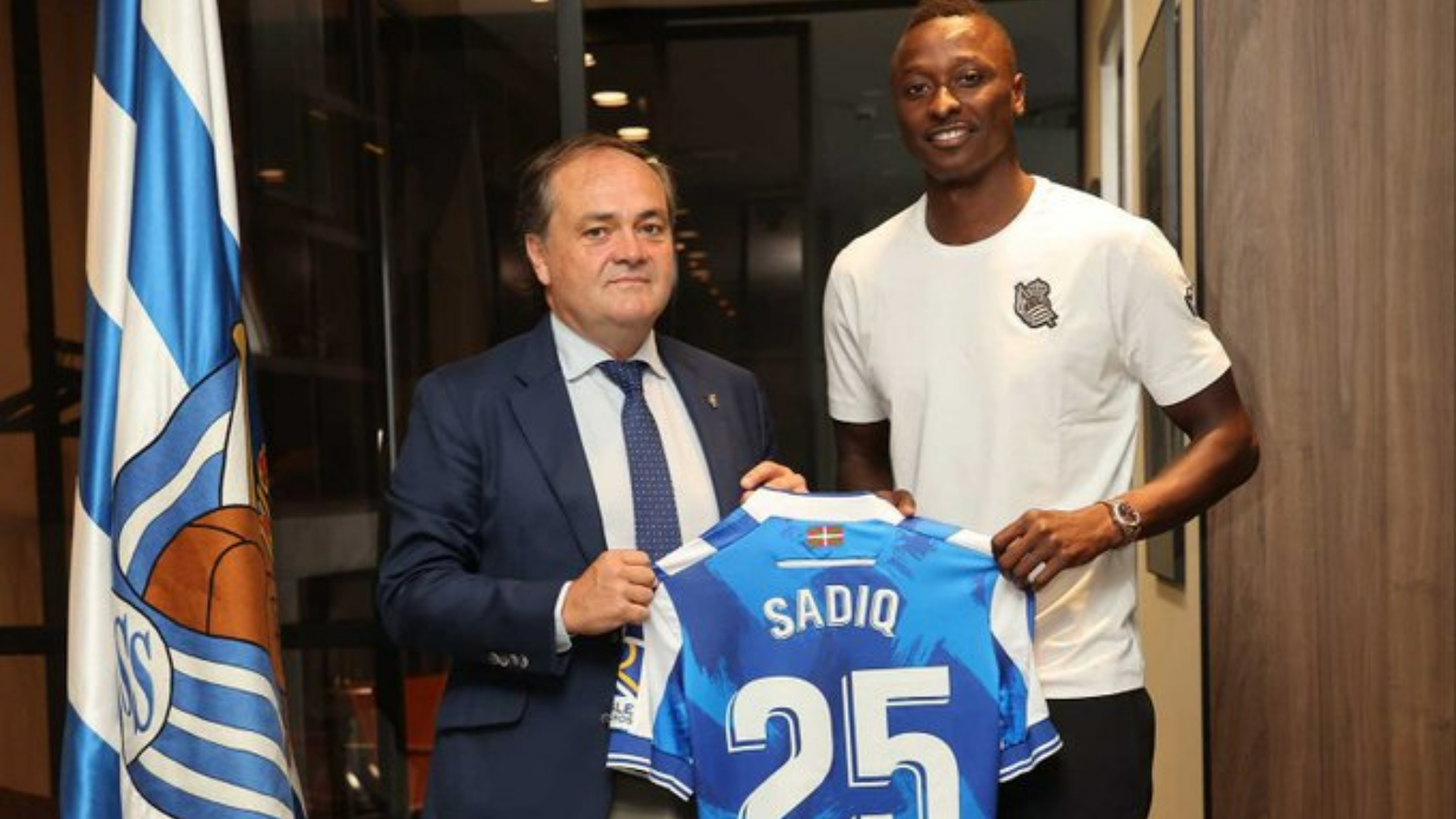 Umar Sadiq, Real Sociedad, LaLiga, Jokin Aperibay