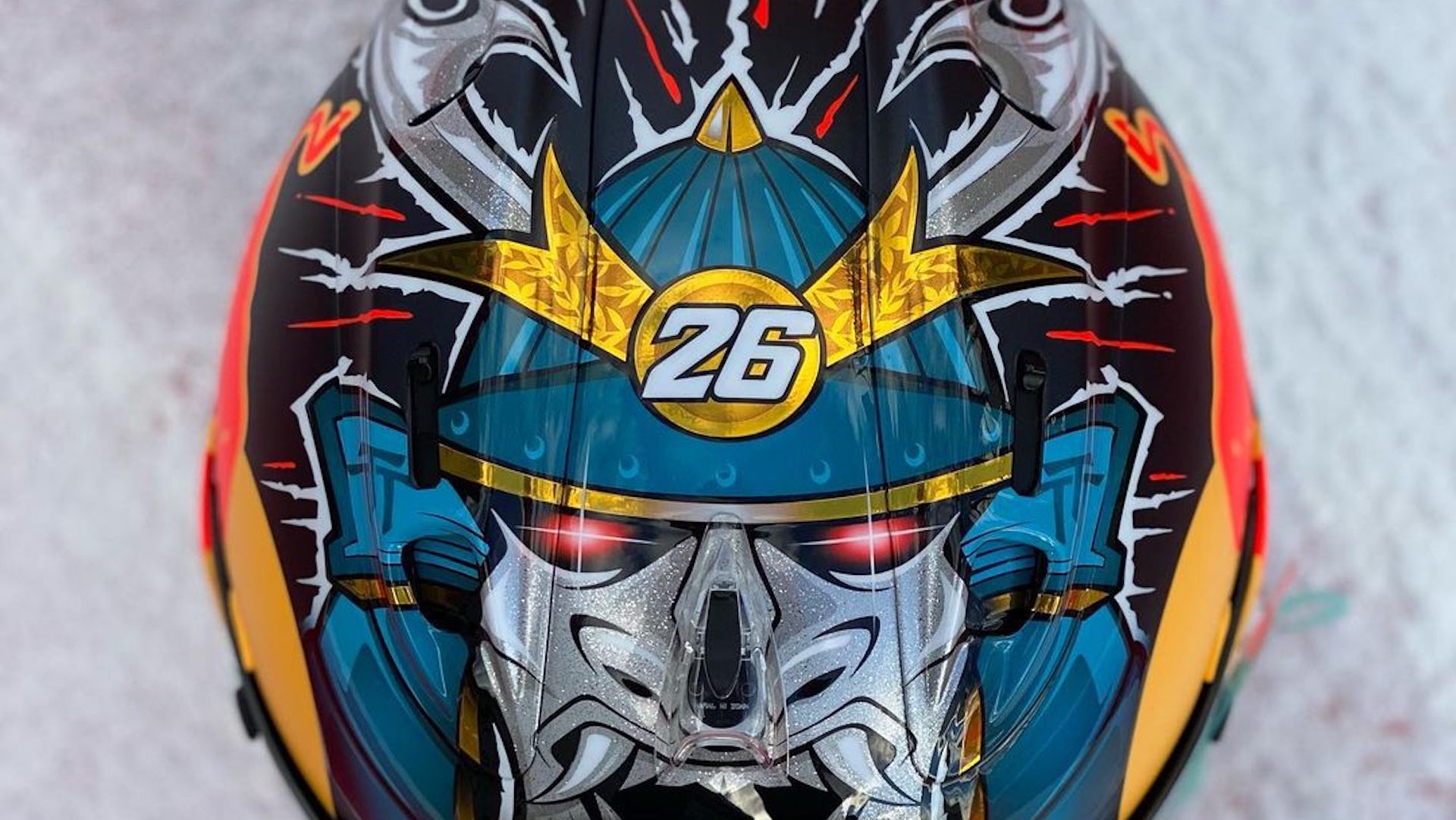 Dani Pedrosa, samurái, MotoGP