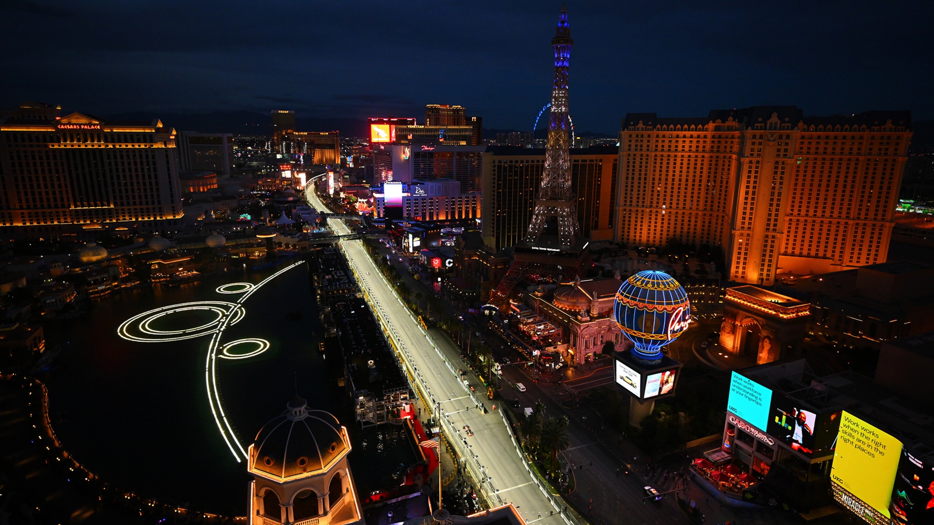 2025-11-20 Las Vegas Aerial F1 Formula 1