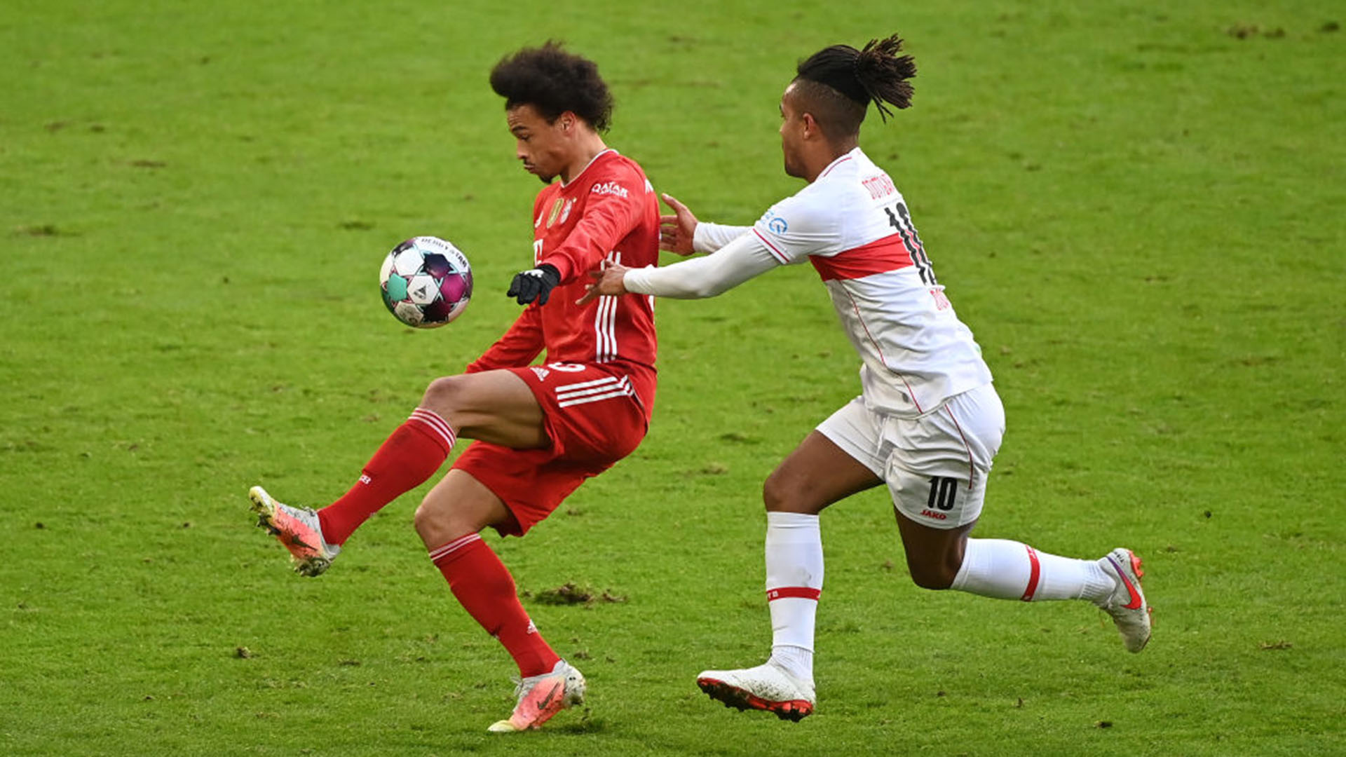Leroy Sane Daniel Didavi FC Bayern VfB Stuttgart 20032021