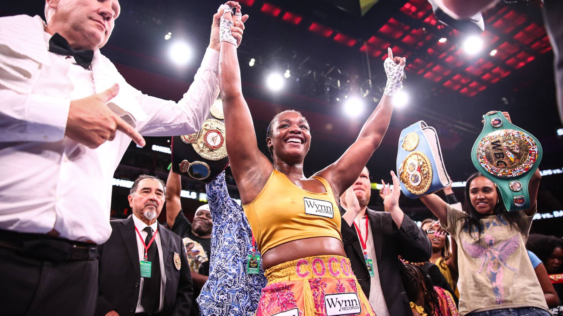 Claressa Shields post Lani Daniels win_26072025