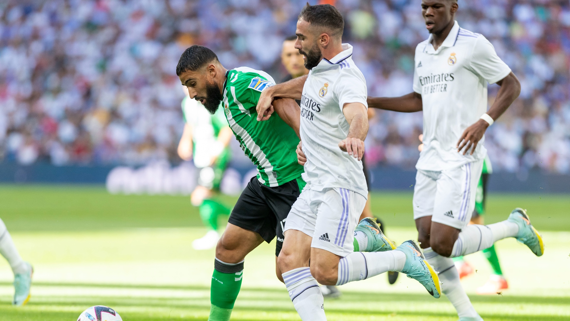 Nabil Fekir Dani Carvajal Real Madrid Betis LaLiga