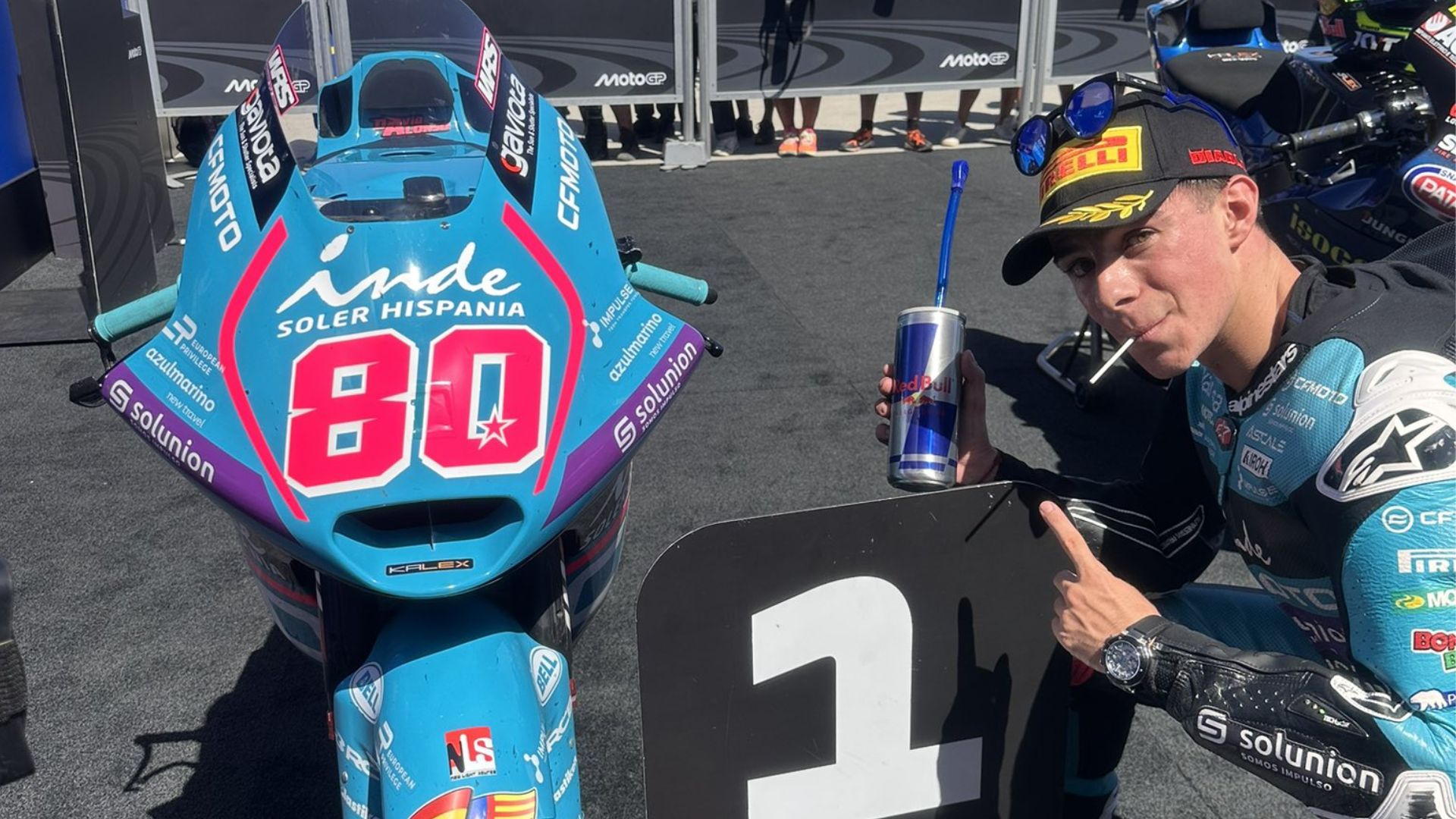 David Alonso, Aspar, Moto2, Hungría