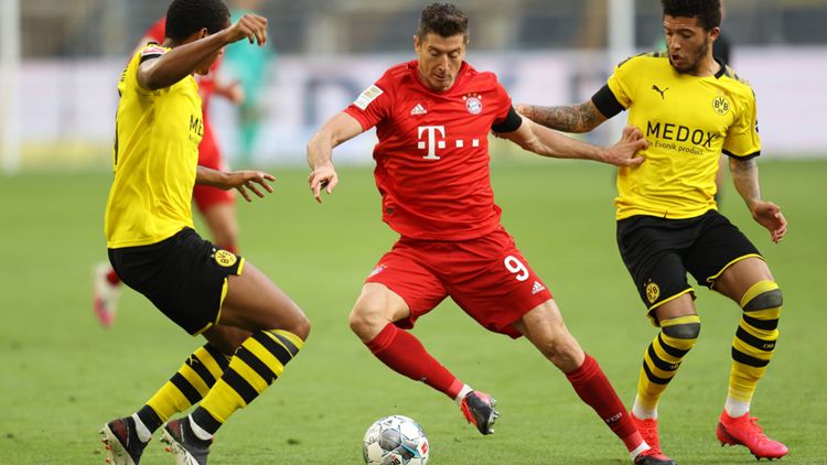 Robert Lewandowski Supercup FC Bayern Borussia Dortmund