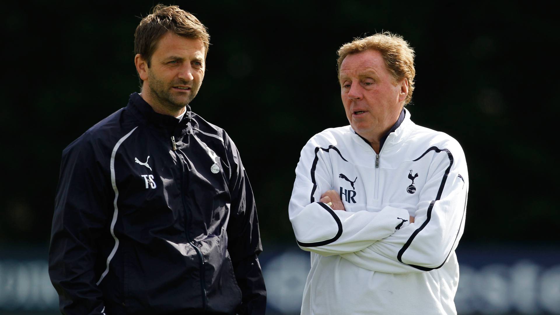 Harry Redknapp and Tim Sherwood Spurs 2011