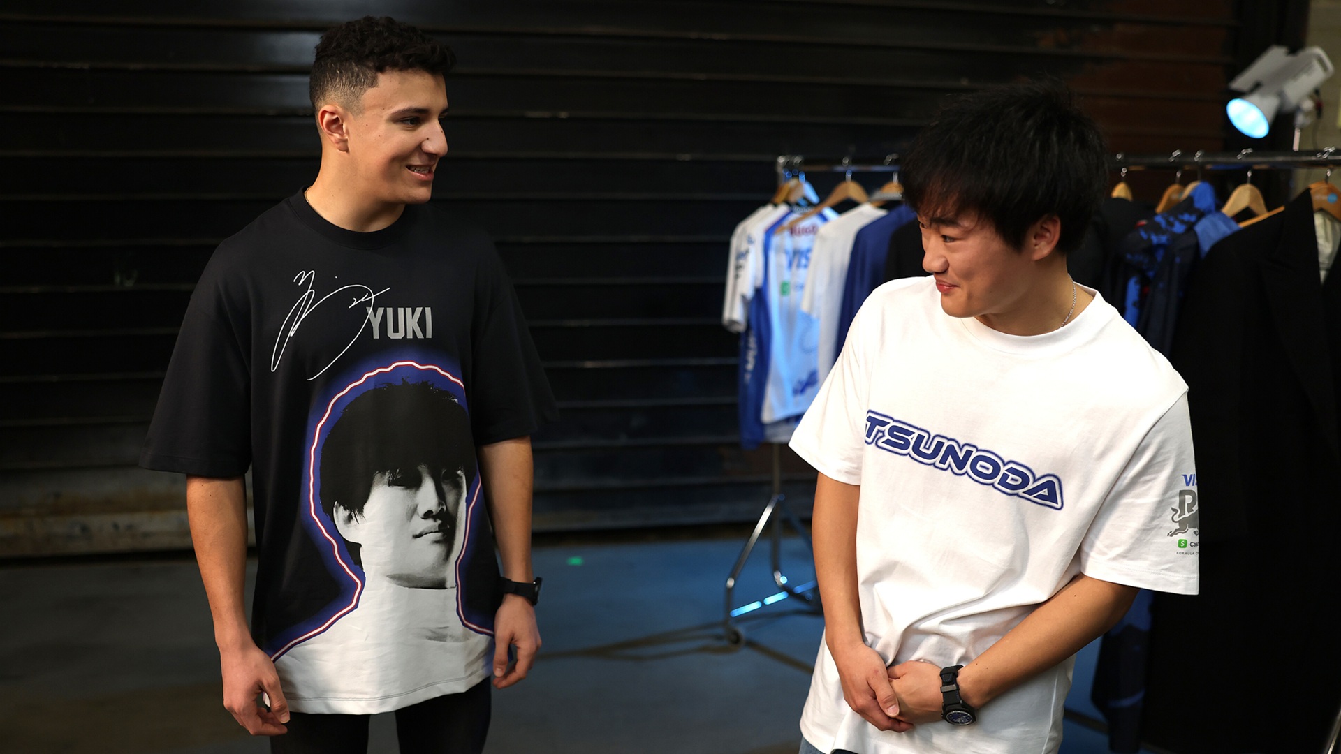 2025-02-03 Tsunoda Yuki Isack Hadjar VCARB Racing Bulls F1 Formula 1