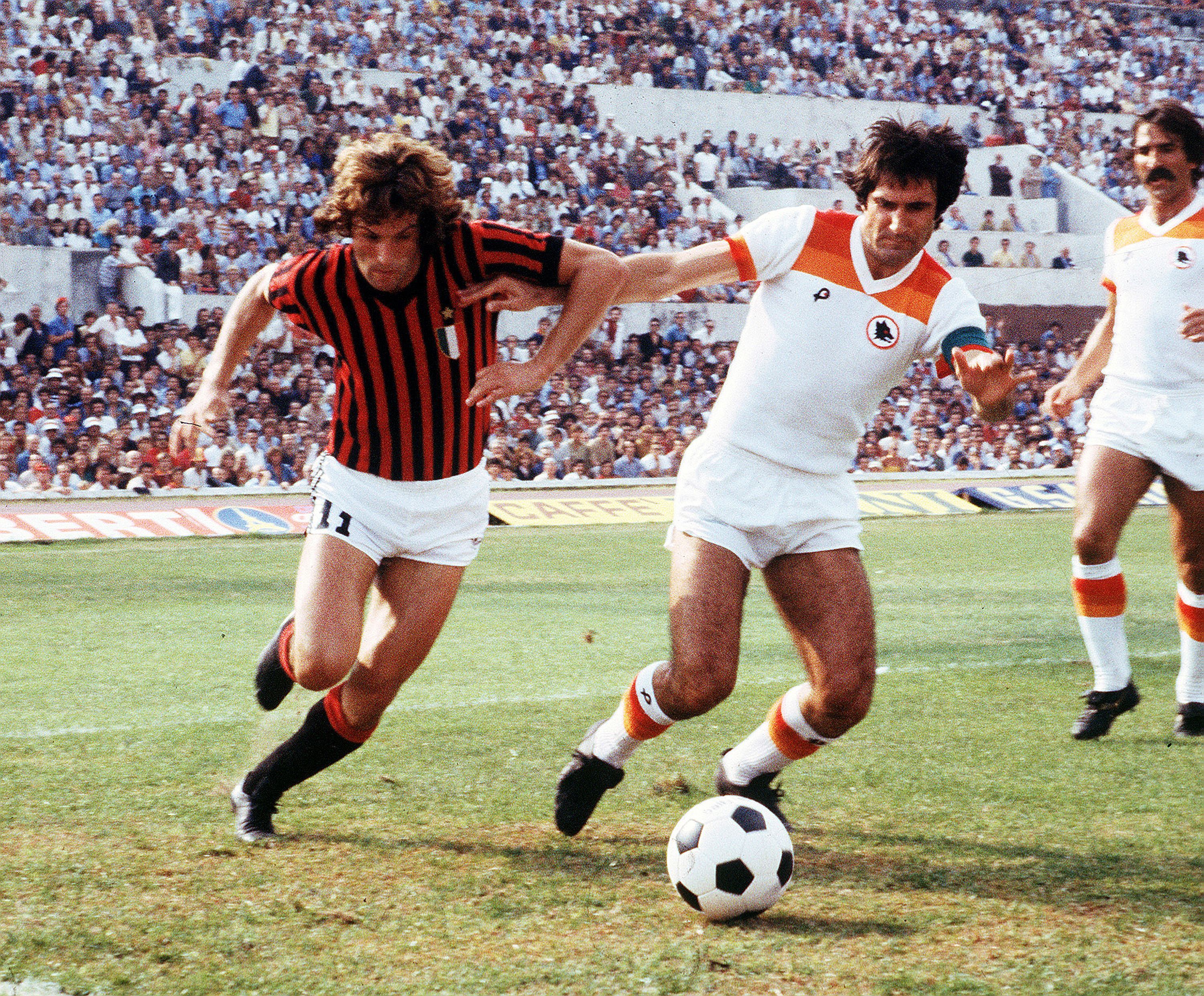 Roma e Milan si affrontano nel 1978